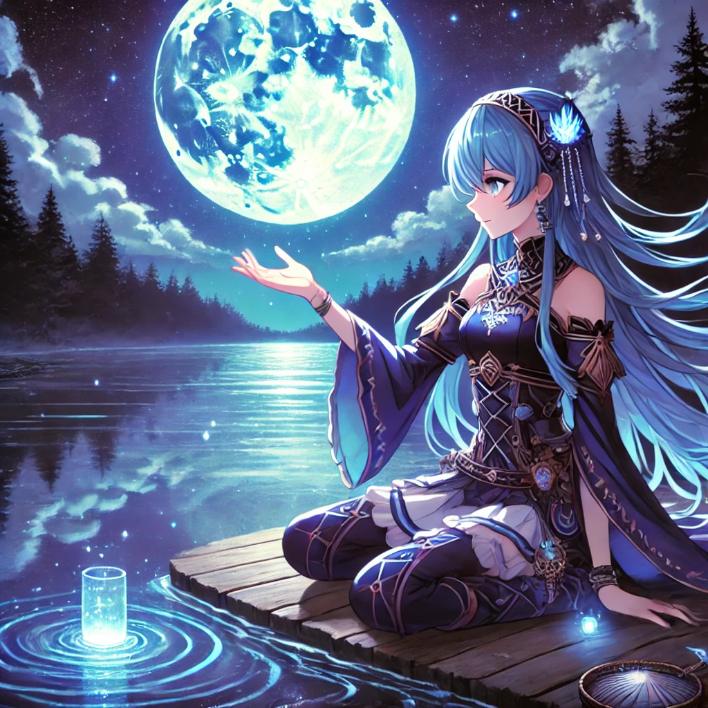 Mastering Magic: The Spear Maiden's Ultimate Water and Lightning Technique