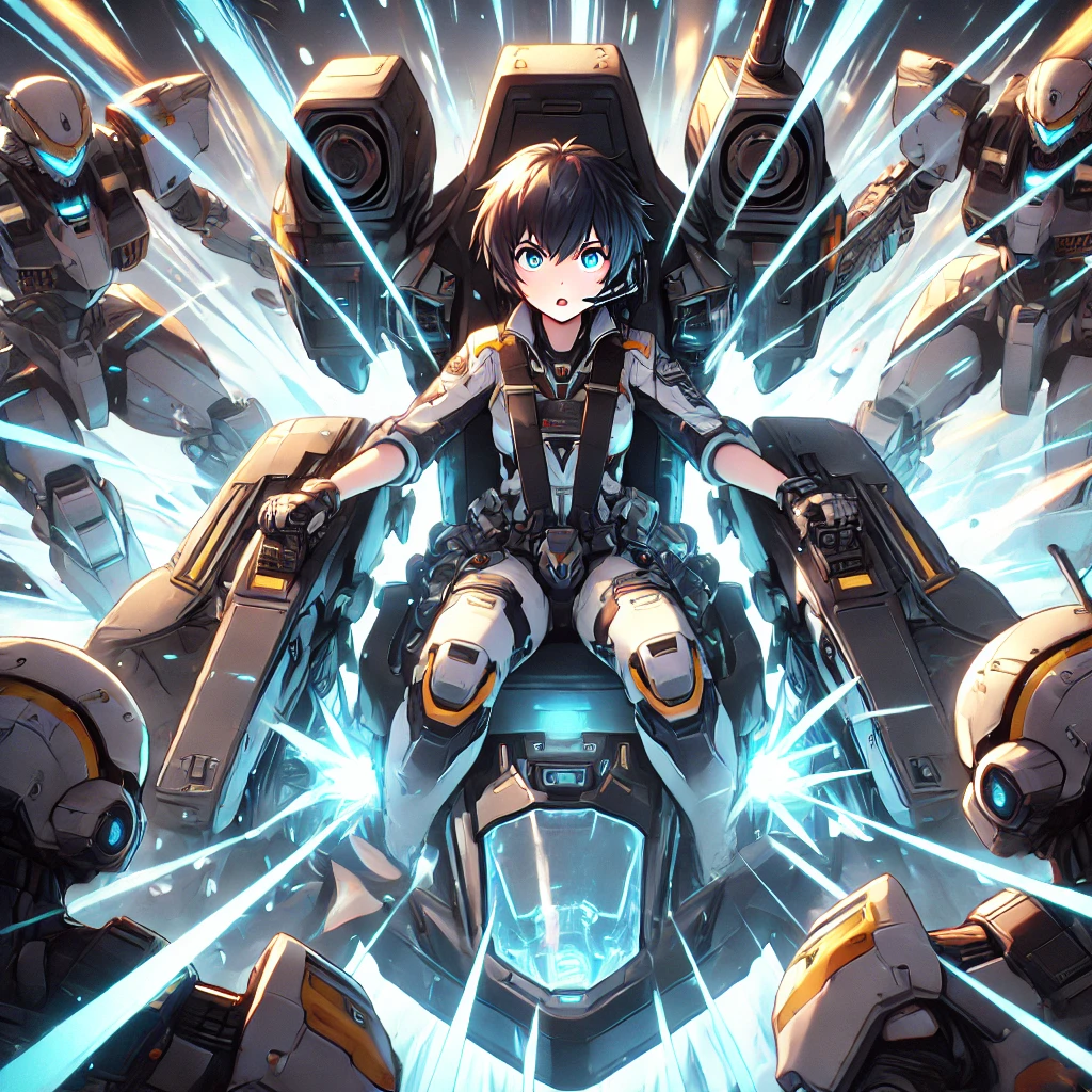 Epic Mecha Battle: A Girl’s Fight for Freedom in a Futuristic World