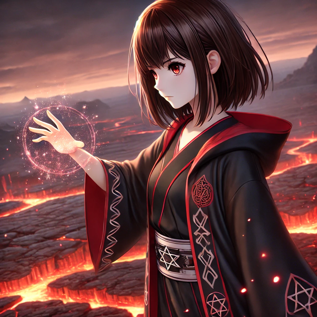 A Brave Girl’s Quest to Master Magma Magic