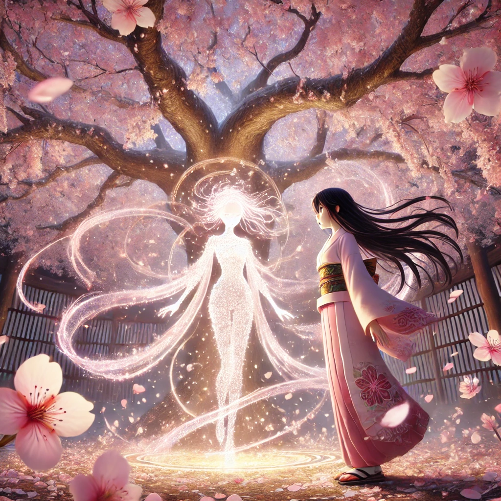 The Mysterious Appearance of the Sakura Spirit