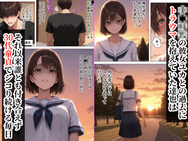 むちむち人妻になった元カノと同窓会で再会した童貞の濃密H 〜今日は私のカラダ好きに使って〜