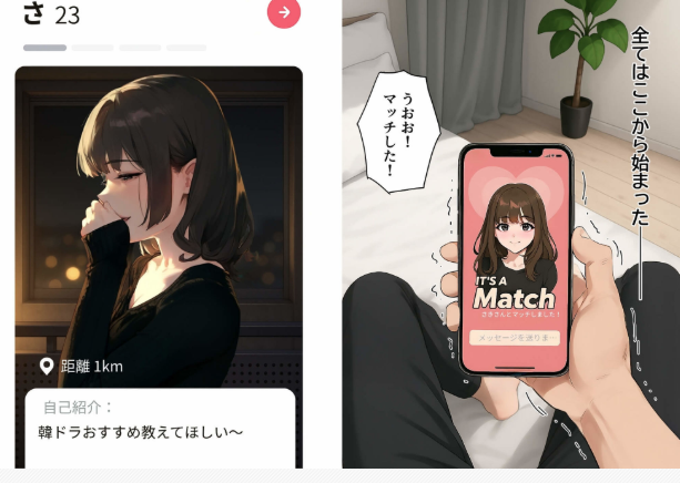 【実話】童貞マチアプ体験記!冴えないエンジニア(23)が愛を証明するまでwww
