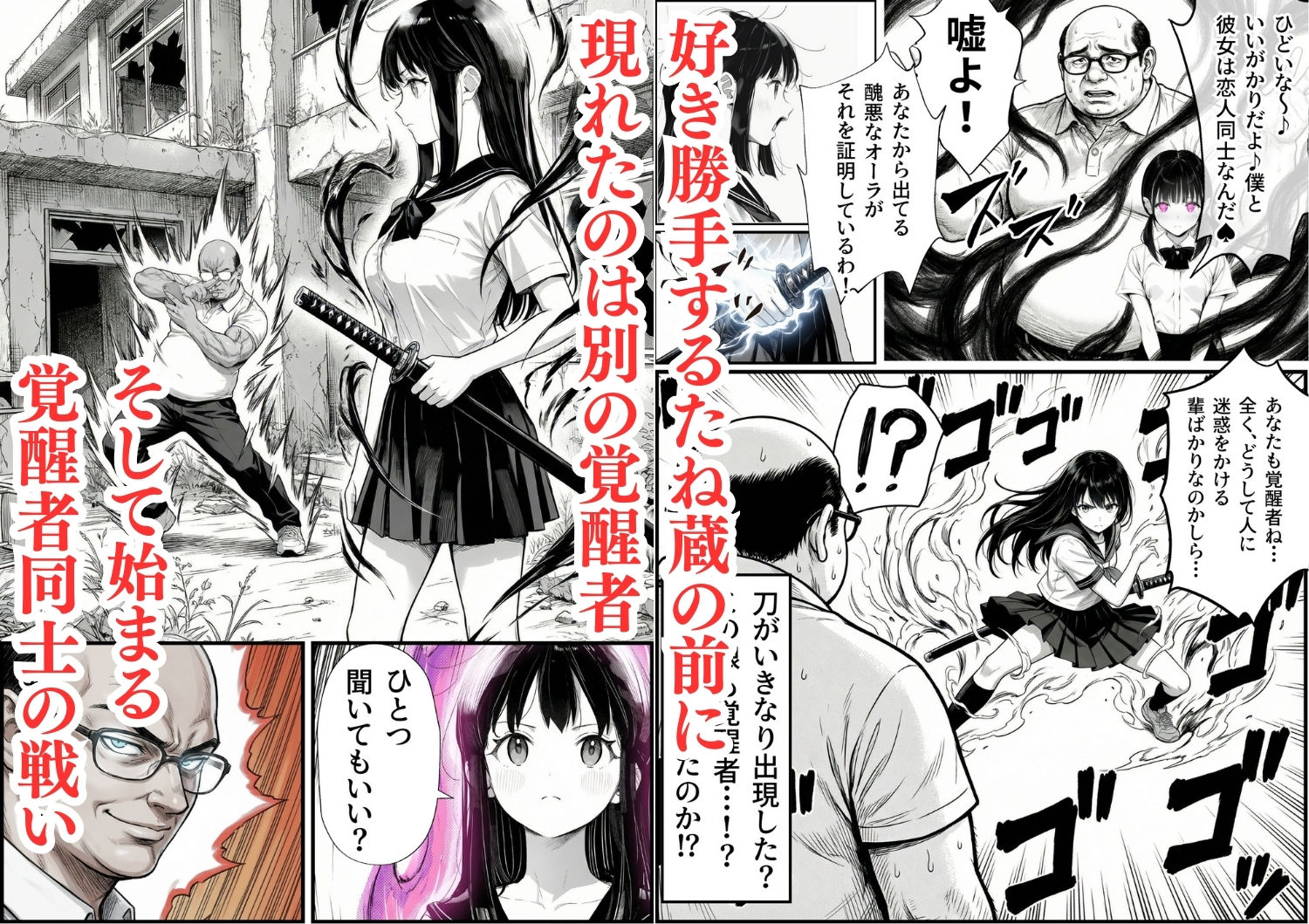 操作系チート能力に覚醒したメタボおじさんが最強スマホで美少女種付け性活