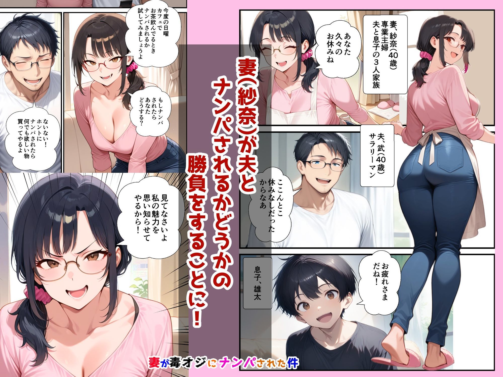 妻が毒オジにナンパされて媚薬を盛られた件