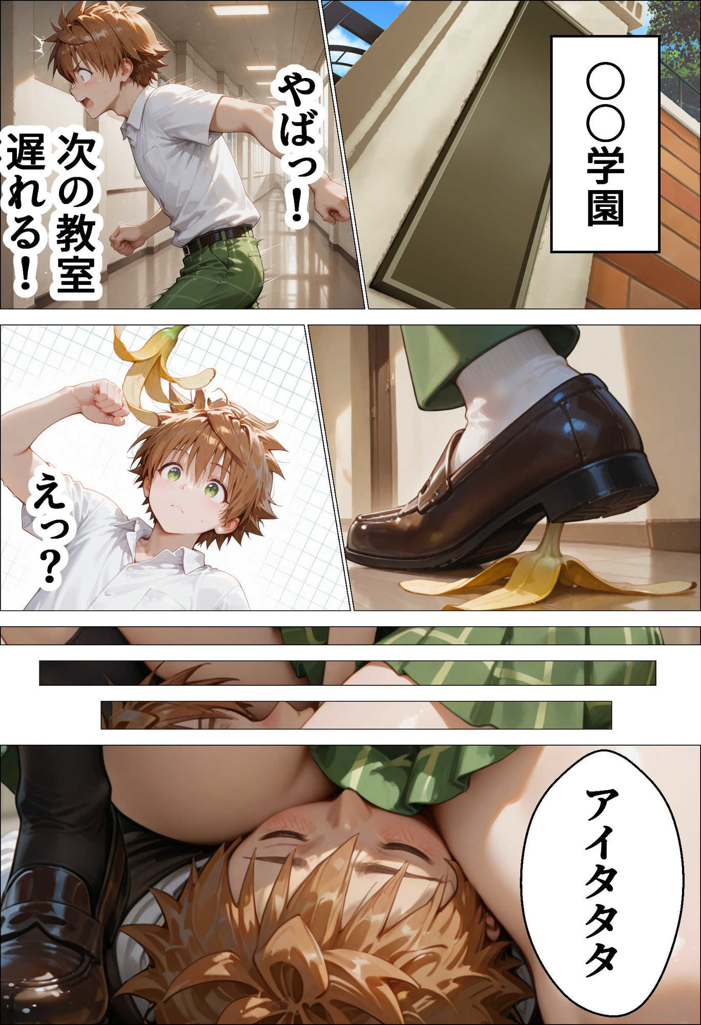 催●種付け学園 緊縛調教ボテ腹肉便器科へようこそ 西連寺〇菜と古〇川唯編（5/7）