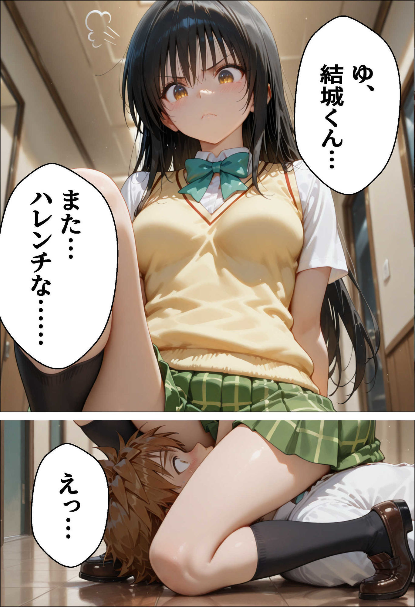 催●種付け学園 緊縛調教ボテ腹肉便器科へようこそ 西連寺〇菜と古〇川唯編（6/7）