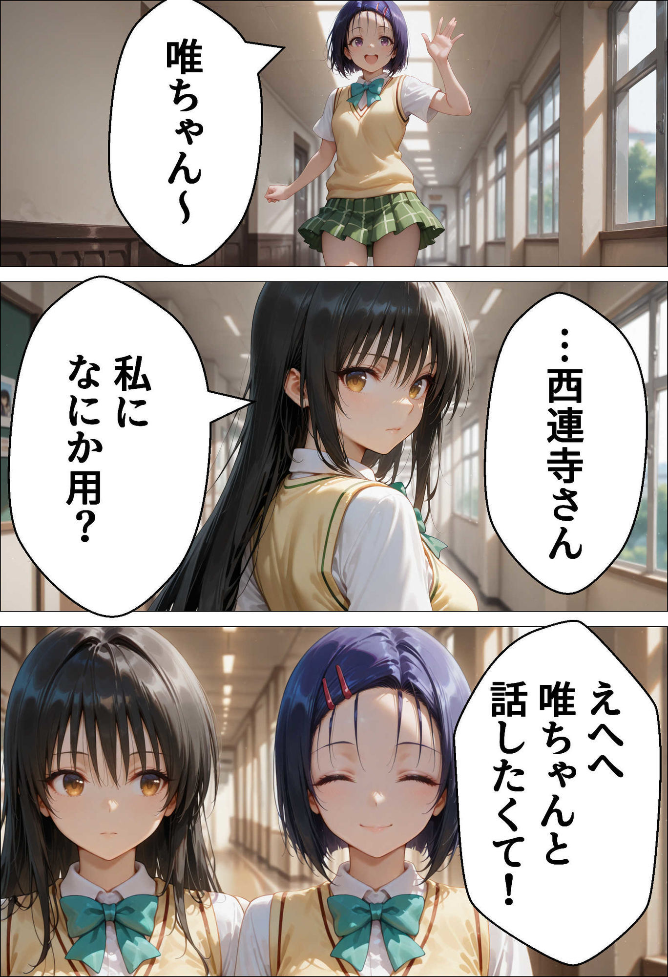 催●種付け学園 緊縛調教ボテ腹肉便器科へようこそ 西連寺〇菜と古〇川唯編