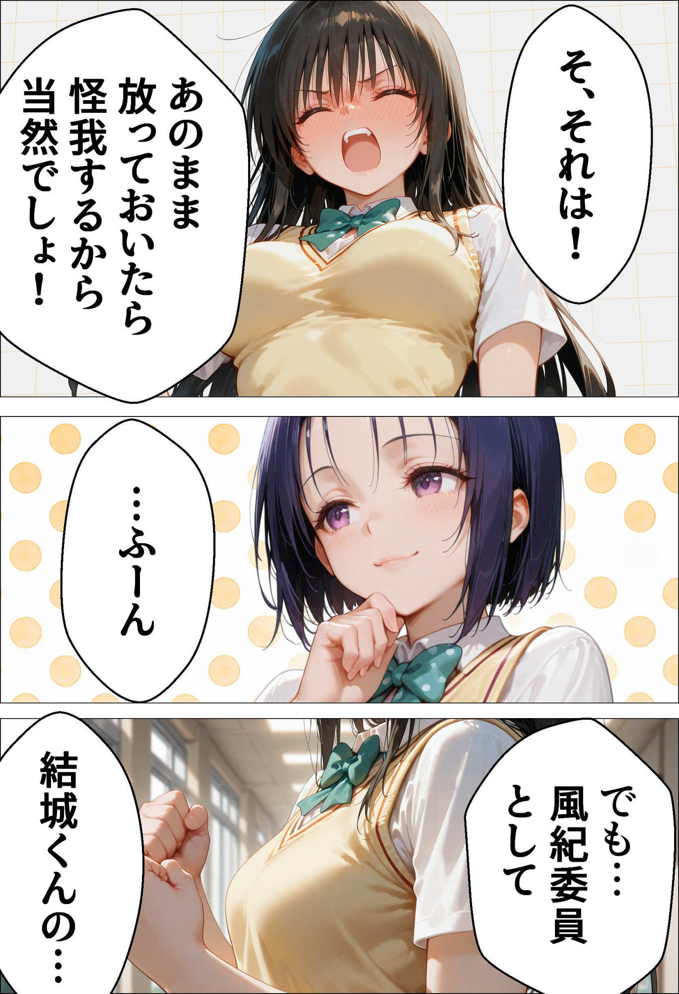 催●種付け学園 緊縛調教ボテ腹肉便器科へようこそ 西連寺〇菜と古〇川唯編