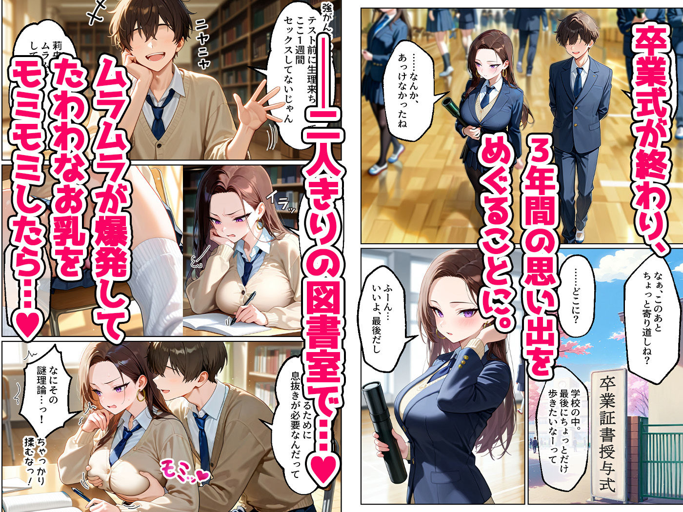 強気だけど実はチョロすぎる幼馴染ギャルー卒業・妊娠編ー