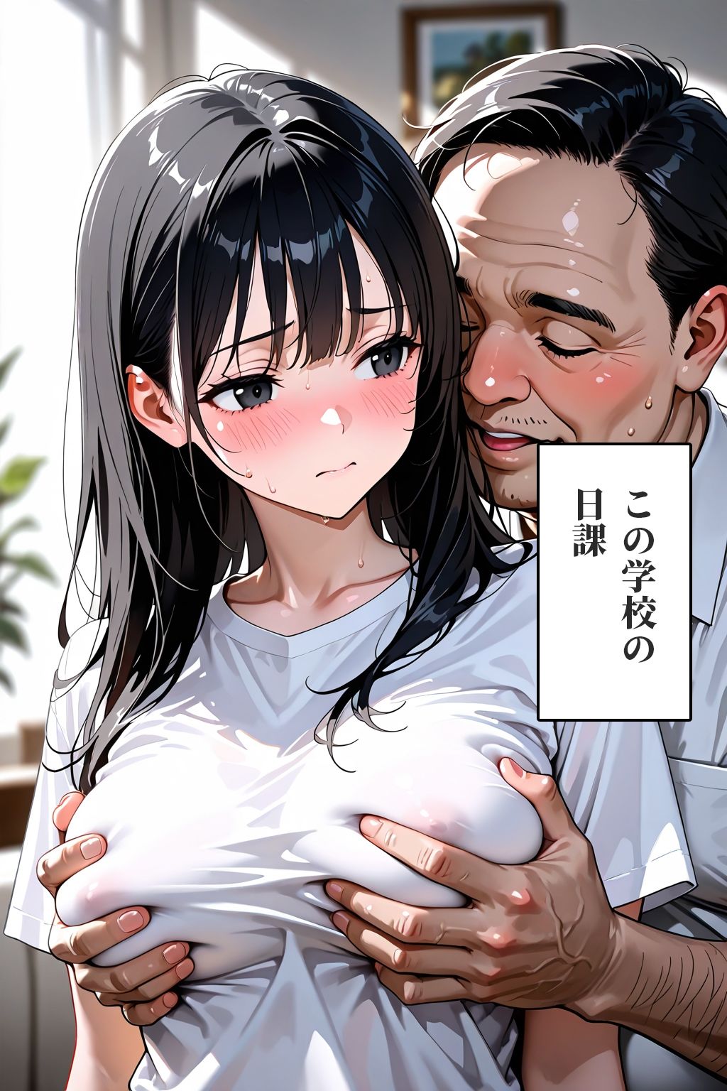 日替り穴当番の子は学校中の教師たちにアヘ顔になるまでイキ堕とされる