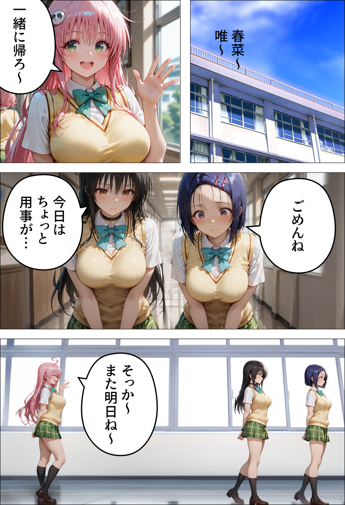 催●種付け学園 緊縛調教ボテ腹肉便器科へようこそ モ〇とラ〇編