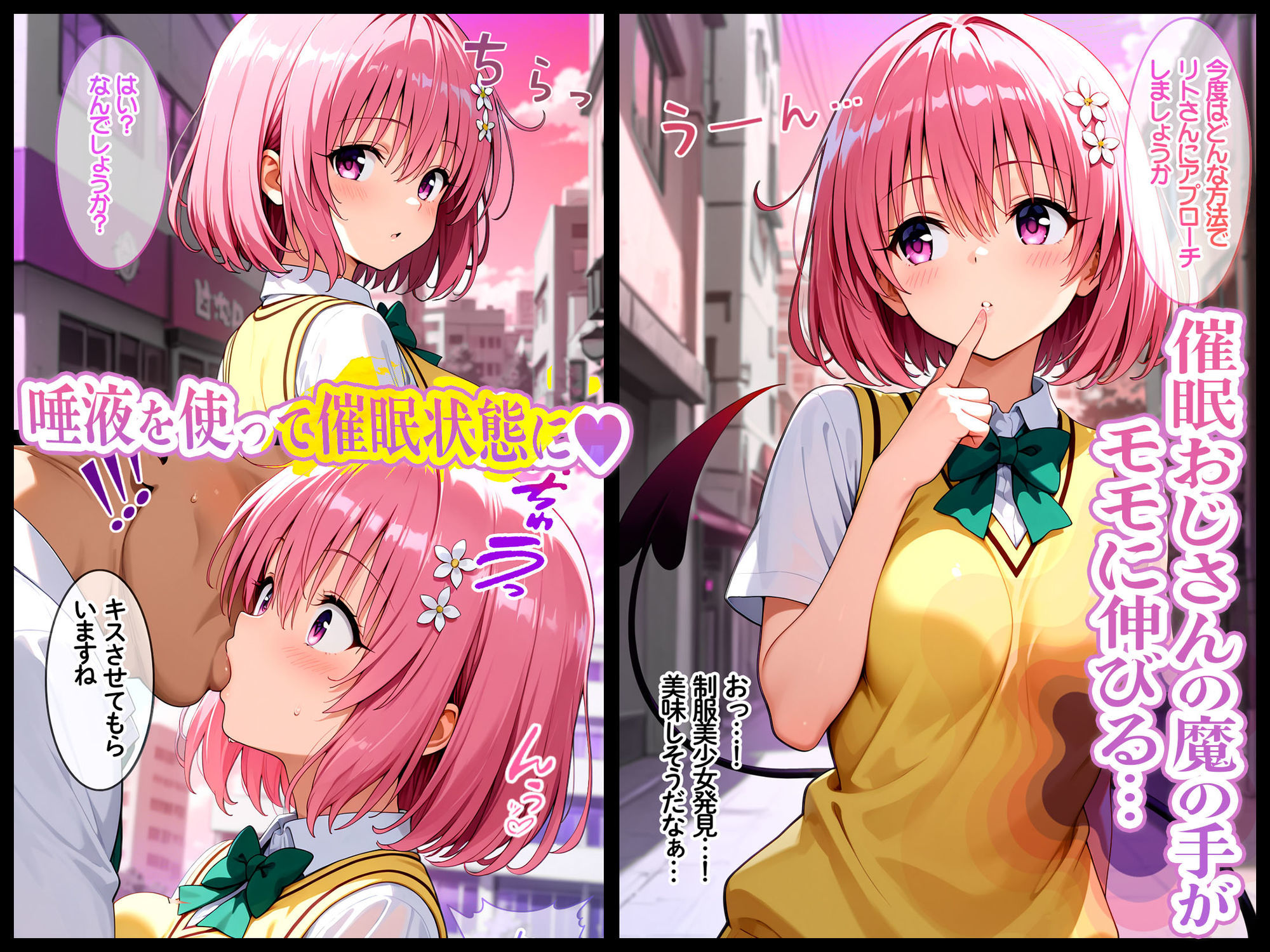 キスで意識トロトロ…催●いいなり調教 〜前編〜
