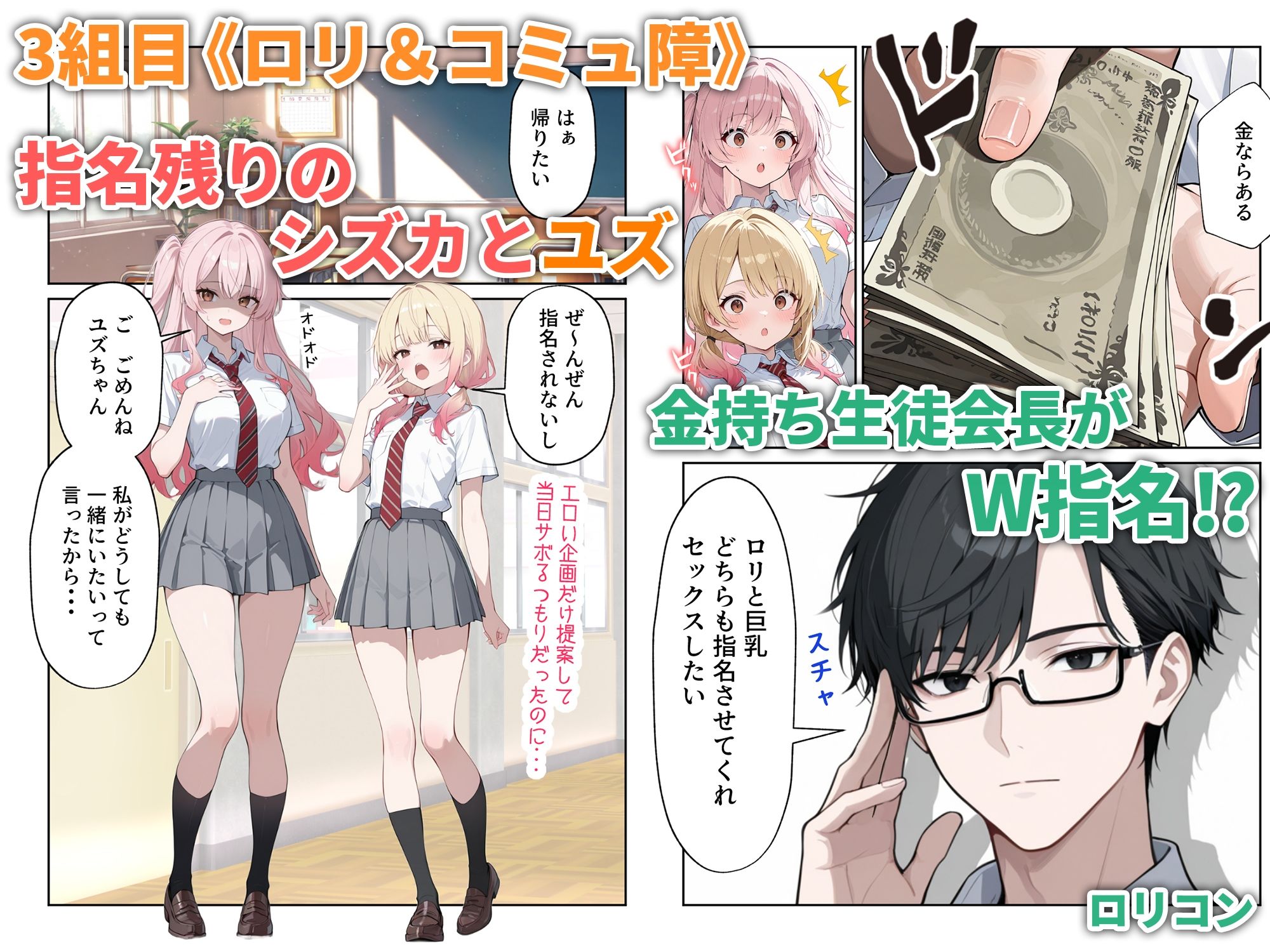 文化祭えっち JKの個室マッサージ喫茶で裏オプ甘々SEX(はーと)