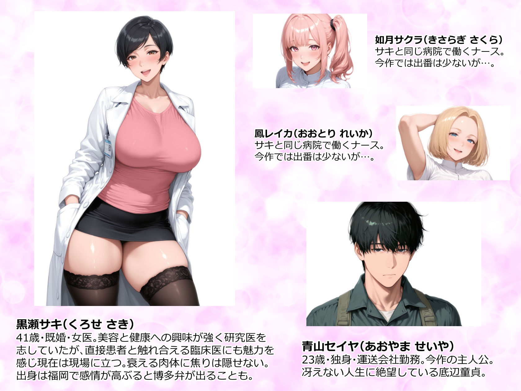 【精液が最強の美容薬の世界】 SSSレア精液で人生逆転！むちむち人妻女医の特別検診