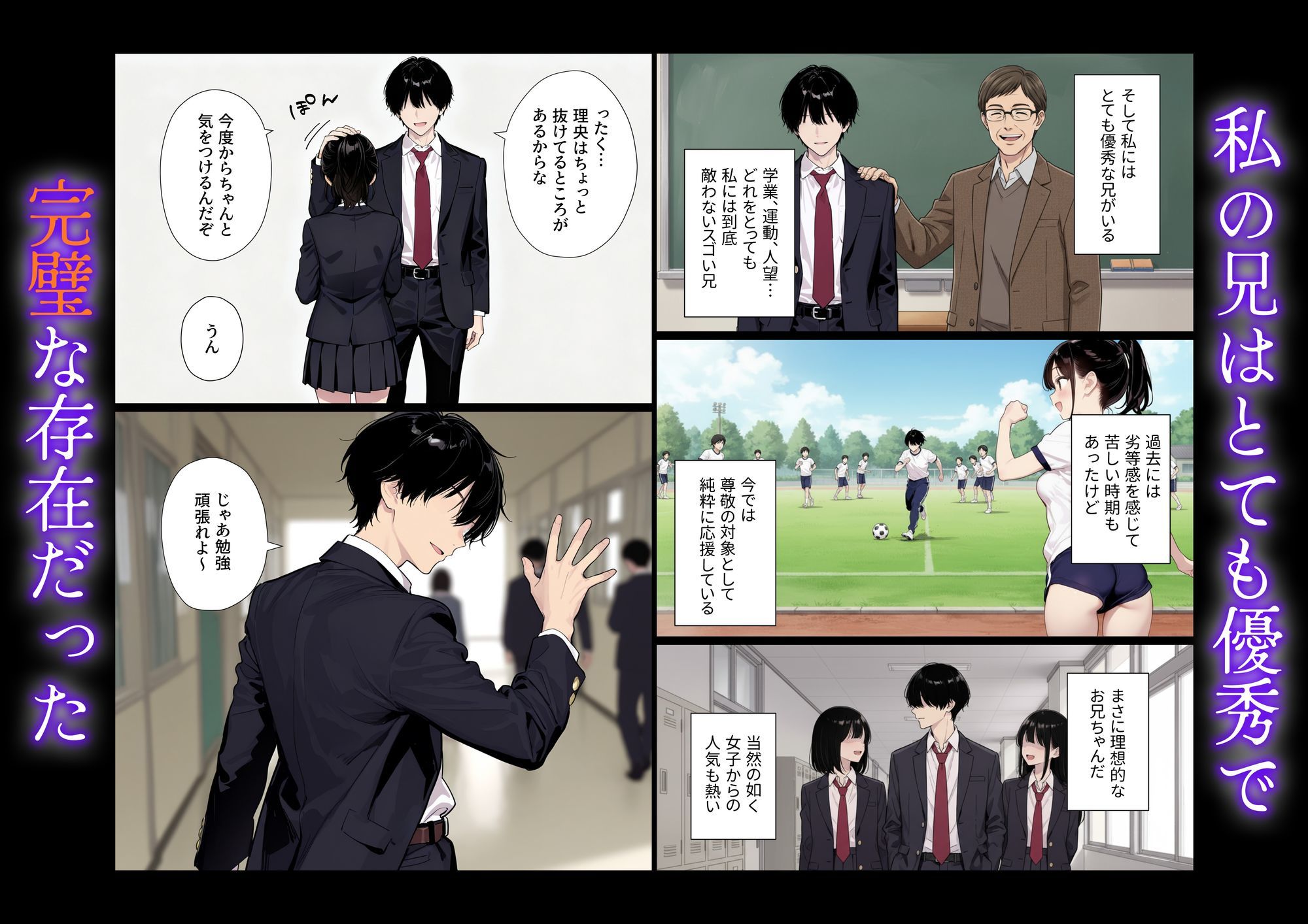 完璧だった兄が彼女にフラれて崩壊、妹への中出し依存セックスがもう止まらない