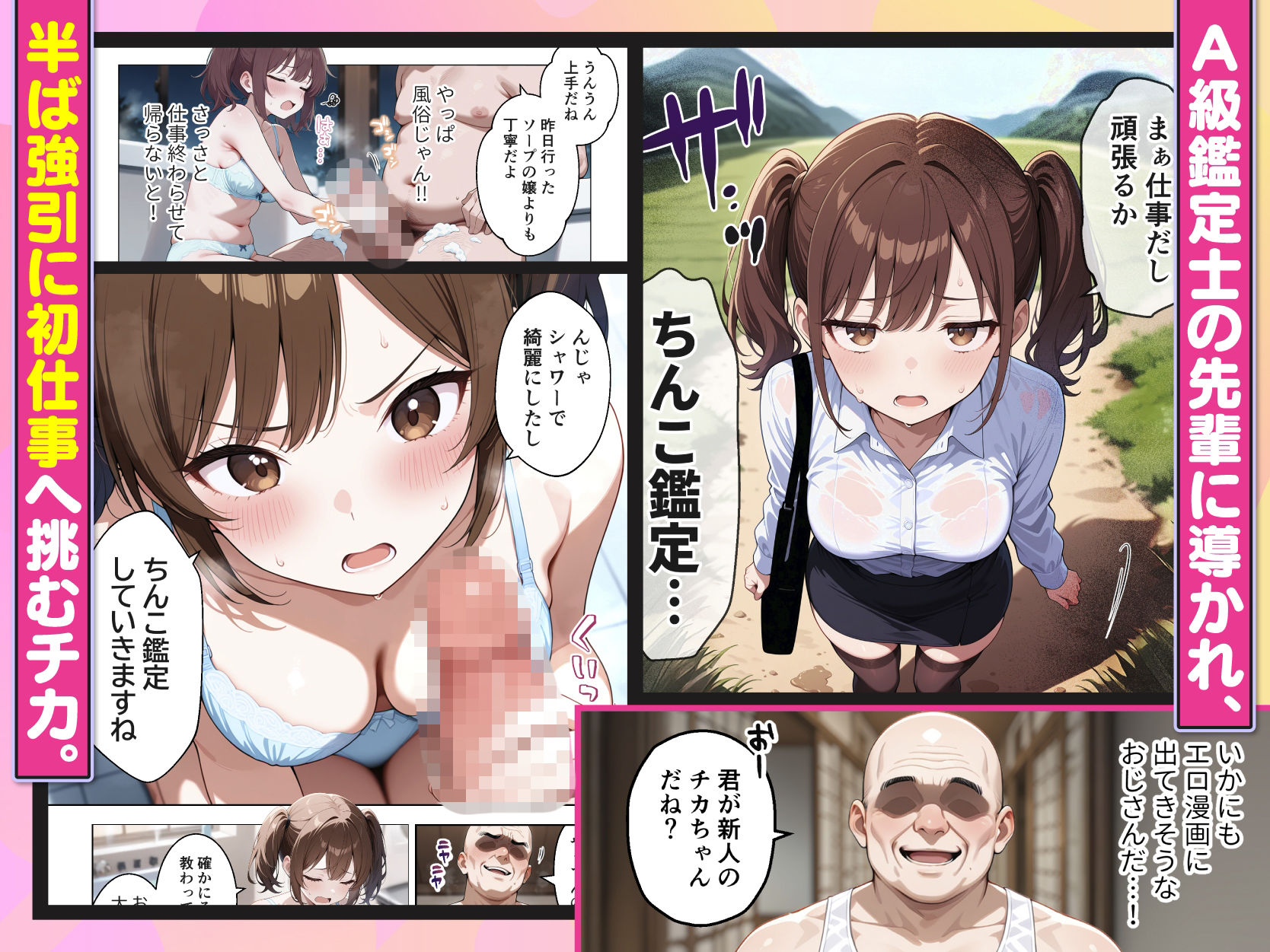 ちんこ鑑定士 〜 崎守チカ(22) の鑑定記録 〜